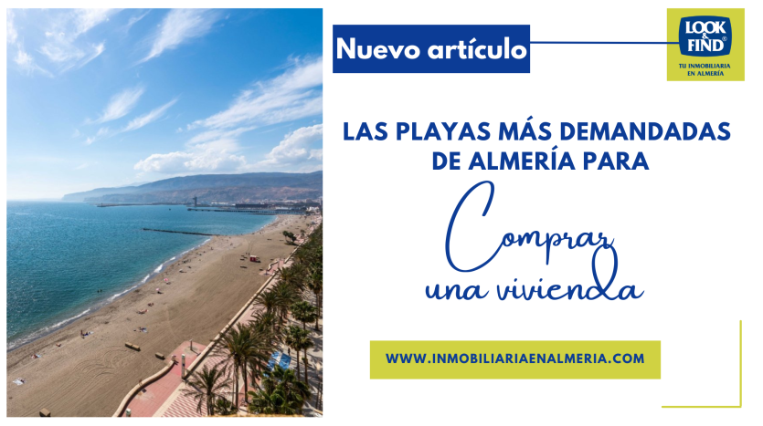 Banner de la entrada de blog Las Playas más demandadas de Almería para comprar una vivienda