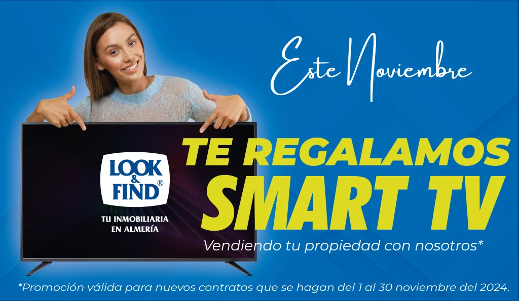 Banner web Movil promoción noviembre. Llevate una Smart TV si vendes con nosotros